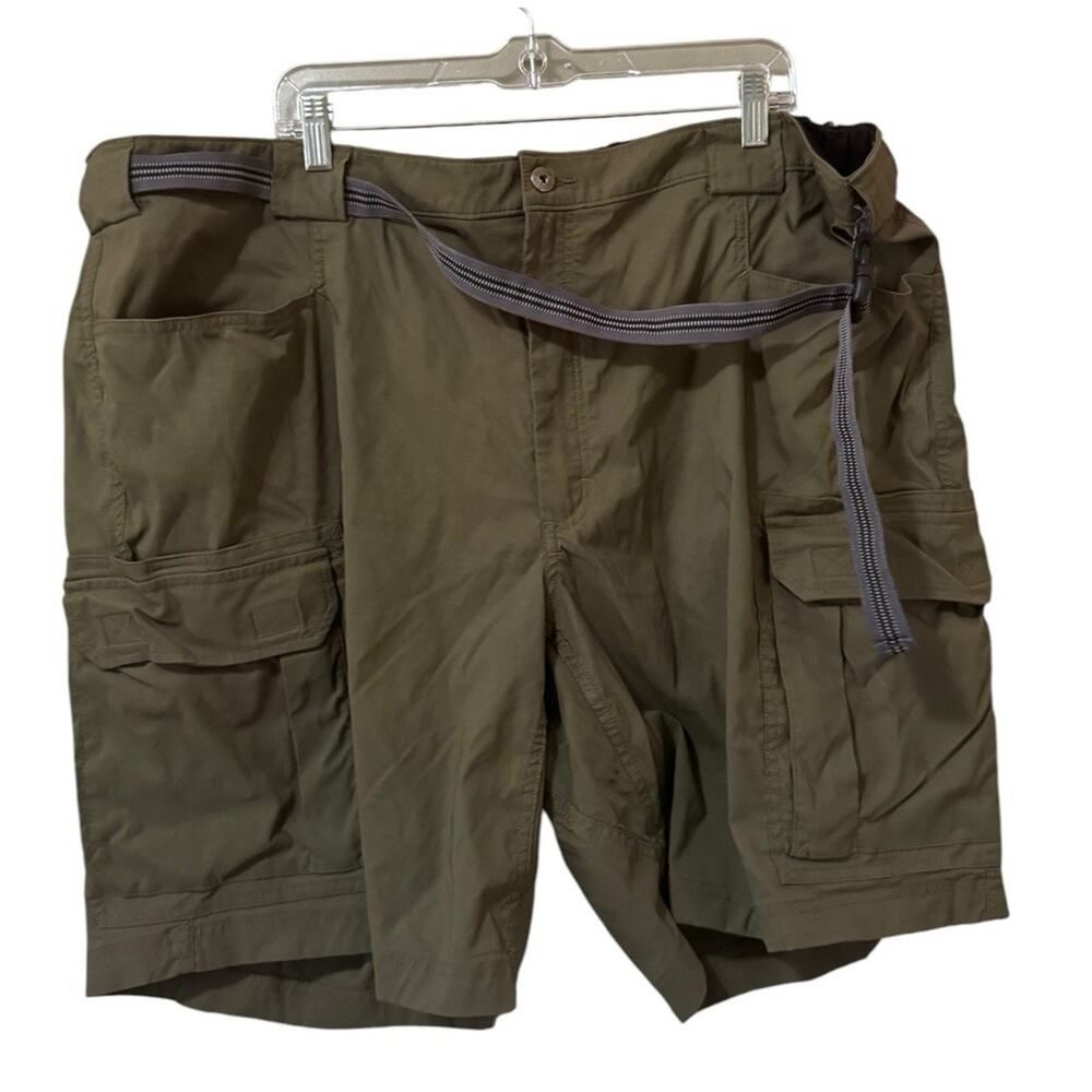 Duluth Trading Cargo Belted Shorts Men Size 3XL Utility Cargo Hiking Outdoor